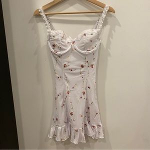 Sugar Thrillz Heavenly I'm Baby Mini Slip Dress